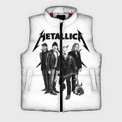 Мужской жилет Metallica, цвет: 3D-красный