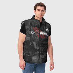 Мужской жилет You Are The Champion, цвет: 3D-светло-серый — фото 2