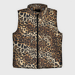 Мужской жилет Шкура леопарда, цвет: 3D-светло-серый