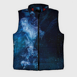 Мужской жилет Синий космос, цвет: 3D-красный