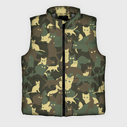 Мужской жилет Кошачий камуфляж