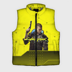 Мужской жилет CYBERPUNK 2077, цвет: 3D-светло-серый