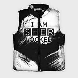 Мужской жилет Sherlock, цвет: 3D-черный