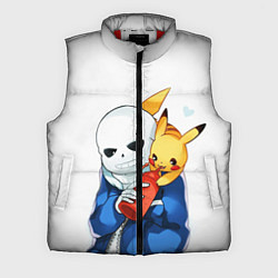Мужской жилет UNDERTALE, цвет: 3D-красный
