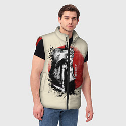 Мужской жилет Принцесса Мононоке, цвет: 3D-красный — фото 2