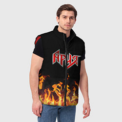 Мужской жилет Ария, цвет: 3D-красный — фото 2