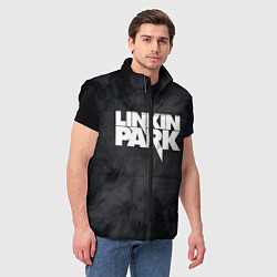 Мужской жилет LINKIN PARK, цвет: 3D-черный — фото 2