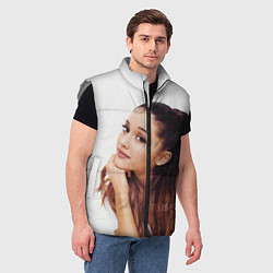 Мужской жилет Ariana Grande Ариана Гранде, цвет: 3D-светло-серый — фото 2
