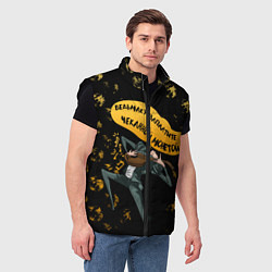 Мужской жилет Ведьмак Сериал, цвет: 3D-черный — фото 2