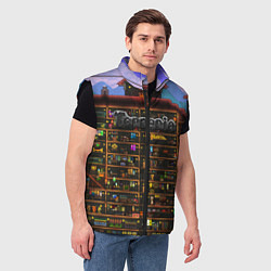 Мужской жилет TERRARIA, цвет: 3D-черный — фото 2