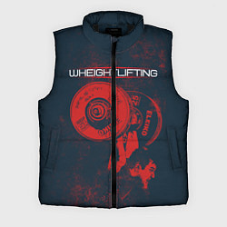 Мужской жилет Тяжелая атлетика, цвет: 3D-черный