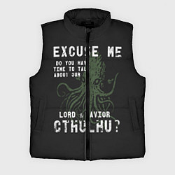 Мужской жилет Cthulhu, цвет: 3D-черный