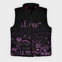 Мужской жилет LIL PEEP, цвет: 3D-красный