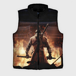 Мужской жилет Sekiro shadows die twice, цвет: 3D-черный