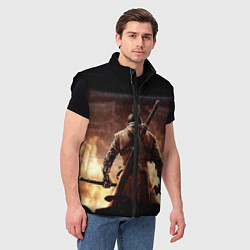 Мужской жилет Sekiro shadows die twice, цвет: 3D-черный — фото 2