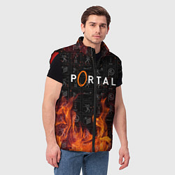 Мужской жилет PORTAL, цвет: 3D-красный — фото 2
