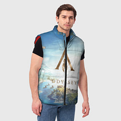 Мужской жилет Oddysey, цвет: 3D-красный — фото 2