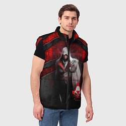 Мужской жилет Assasin's creed, цвет: 3D-красный — фото 2