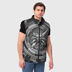Мужской жилет Ведьмак, цвет: 3D-черный — фото 2