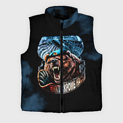 Мужской жилет Никто кроме нас, цвет: 3D-черный