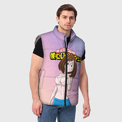 Мужской жилет MY HERO ACADEMIA, цвет: 3D-светло-серый — фото 2