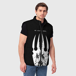 Мужской жилет Hollow Knight, цвет: 3D-черный — фото 2