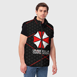 Мужской жилет UMBRELLA CORP, цвет: 3D-черный — фото 2