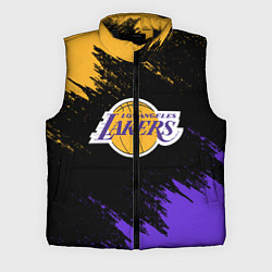 Мужской жилет LA LAKERS, цвет: 3D-черный
