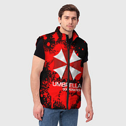 Мужской жилет UMBRELLA CORP, цвет: 3D-черный — фото 2