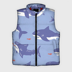 Мужской жилет Акулий косяк