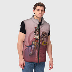 Мужской жилет Mad Moxxi, цвет: 3D-черный — фото 2