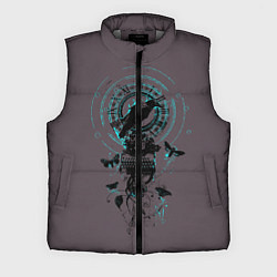 Мужской жилет Черный ворон