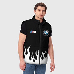 Мужской жилет BMW БМВ, цвет: 3D-черный — фото 2