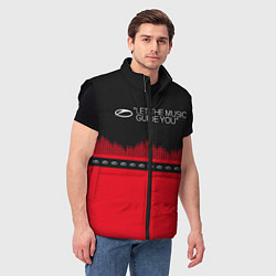 Мужской жилет ASOT Let The Music Guide You, цвет: 3D-черный — фото 2