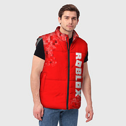 Мужской жилет ROBLOX, цвет: 3D-светло-серый — фото 2