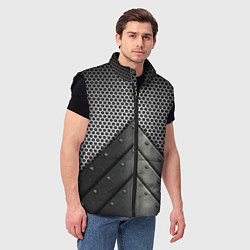 Мужской жилет Броня металлическая, цвет: 3D-черный — фото 2