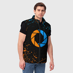 Мужской жилет PORTAL, цвет: 3D-черный — фото 2