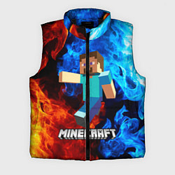 Мужской жилет MINECRAFT, цвет: 3D-черный
