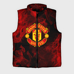 Мужской жилет МАНЧЕСТЕР ЮНАЙТЕД, цвет: 3D-красный