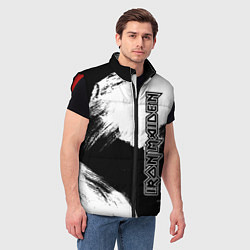 Мужской жилет Iron Maiden, цвет: 3D-красный — фото 2