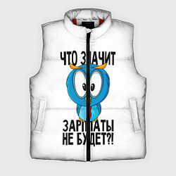 Мужской жилет Птичка в шоке