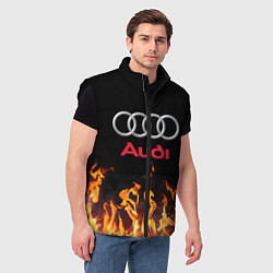 Мужской жилет AUDI, цвет: 3D-черный — фото 2