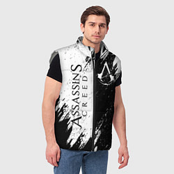 Мужской жилет ASSASSIN'S CREED, цвет: 3D-светло-серый — фото 2