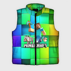 Мужской жилет MINECRAFT, цвет: 3D-светло-серый