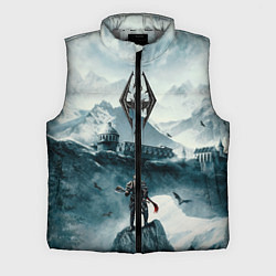 Мужской жилет Skyrim Warrior, цвет: 3D-светло-серый