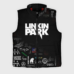 Мужской жилет LINKIN PARK, цвет: 3D-красный