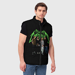 Мужской жилет ПОШЛАЯ МОЛЛИ, цвет: 3D-черный — фото 2