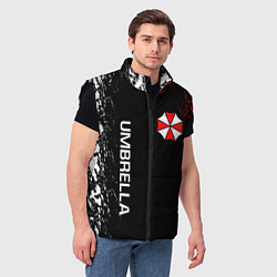 Мужской жилет RESIDENT EVIL UMBRELLA, цвет: 3D-черный — фото 2