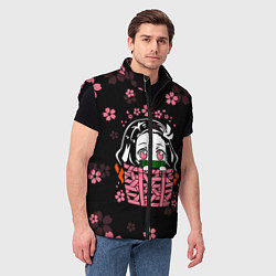 Мужской жилет KIMETSU NO YAIBA, цвет: 3D-черный — фото 2