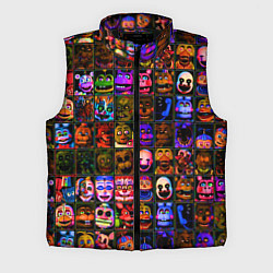 Мужской жилет Five Nights At Freddy's, цвет: 3D-черный
